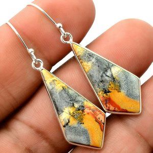natural Maligano Jasper solid Sterling Silver